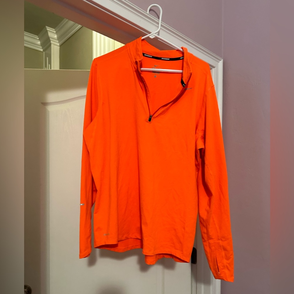 Nike Dri-Fit Orange Pullover